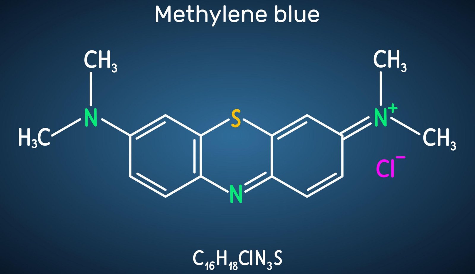 A metilénkék (methylene blue) biohacking és longevity célú használata metilén kék